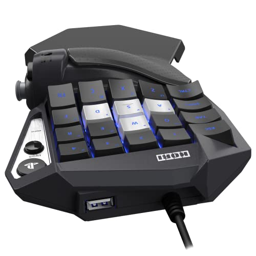 HORI Tactical Assault Commander (TAC) Mechanical Keypad for PlayStation®5, PlayStation®4, and PC - PC-Style Keypad for FPS, MMO, and more - Officially Licensed by Sony - Image 3