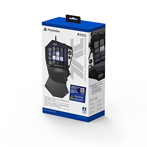 HORI Tactical Assault Commander (TAC) Mechanical Keypad for PlayStation®5, PlayStation®4, and PC - PC-Style Keypad for FPS, MMO, and more - Officially Licensed by Sony - Image 2