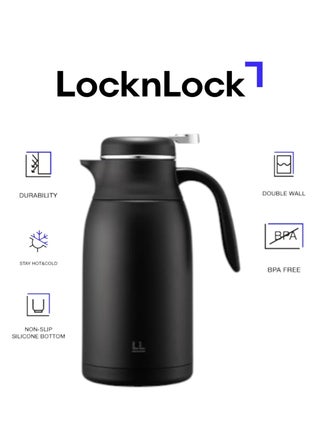 LocknLock Leisurely Vacuum Kettle 2L Black – Double-Wall Insulated BPA-Free Kettle with Spill-Free Lid and Stylish Design - pzsku/ZED5B126268D540EB0FC8Z/45/1748344070/1c043938-6285-4473-8f58-fc6ef3207a16