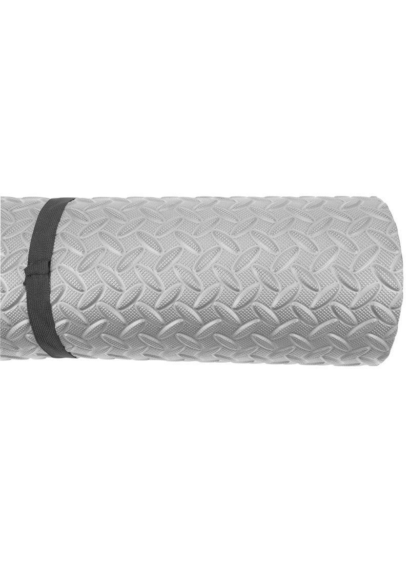VIO - Premium Shock Absorbing Roll Up Exercise Mat Durable Lightweight Anti Slip High Density Noise and Vibration Reducing Easy Clean Non Toxic Foam Mat for Workout Fitness Home Gym Multi Purpose - Image 1