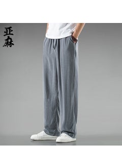 Summer Linen Pants Men Thin Cotton Loose Casual White - pzsku/ZED5B26431523554A02E2Z/45/_/1732185911/6e6a7c6a-a126-49c5-b5e7-cd4e9740a38c