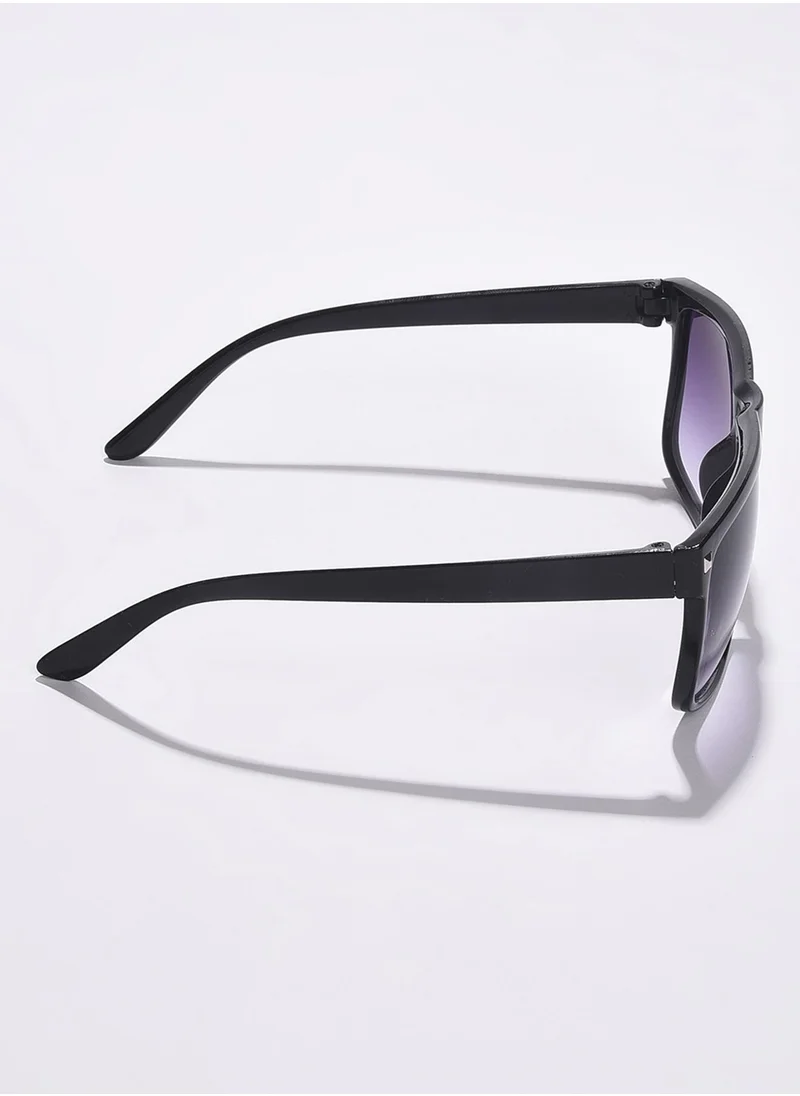 صوص هاوت Purple Lens Black Wayfarer Sunglasses