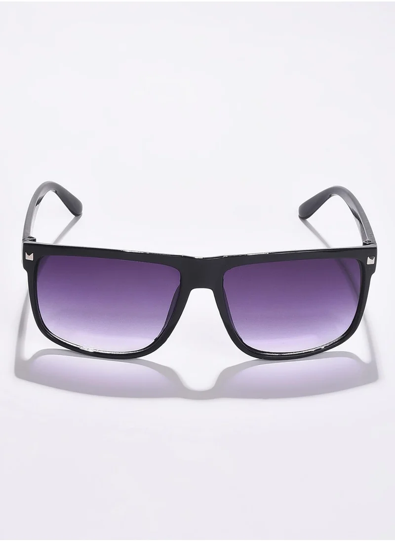 صوص هاوت Purple Lens Black Wayfarer Sunglasses