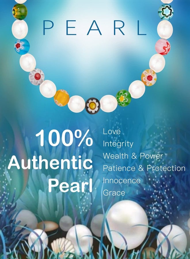 MIDDLUX Genuine Pearl Necklace for Women Men, 16 Inches Choker/ 20 Inches Necklace, 16 Inches Choker, Pearl, No Gemstone - Image 5