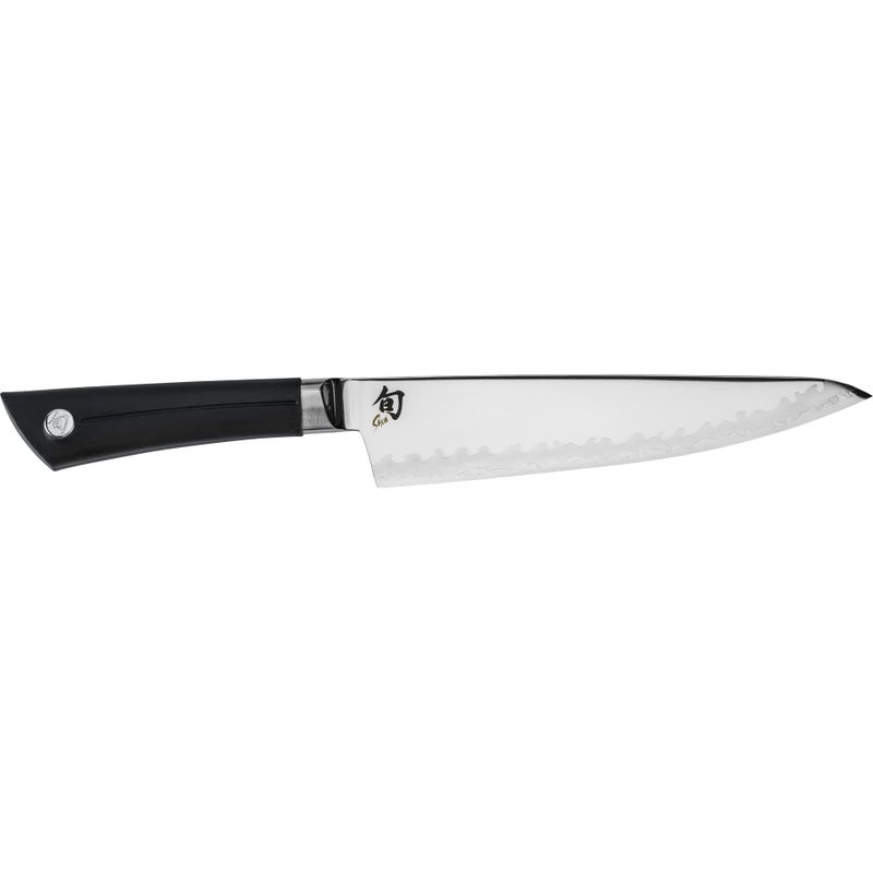 Shun Sora 8" Chef's Knife, Handcrafted Japanese Kitchen Knife, VG10 Steel Edge and 420J Stainless Steel Blade, Balanced Handle, Gyuto-Style Chef Tool for Professional and Home Chefs - Image 1