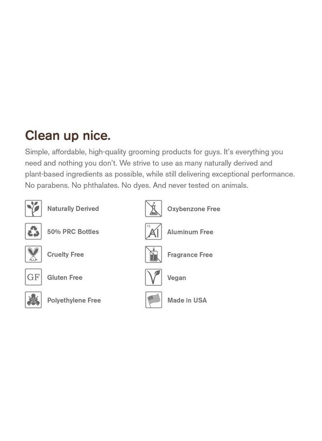 Every Man Jack - Skin Clearing Face Scrub Fragrance Free 4.2 Fl Oz - Image 1