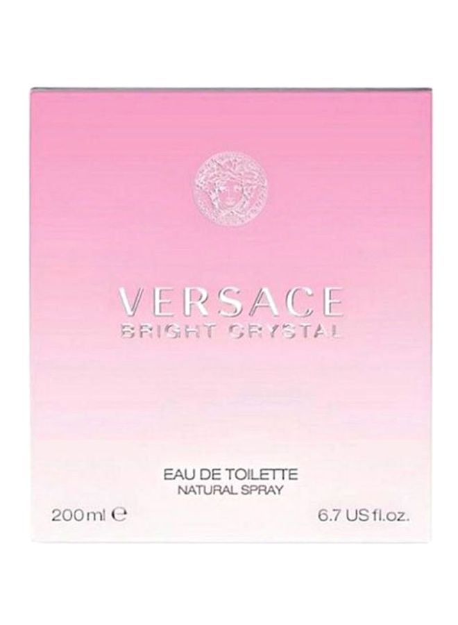 VERSACE Bright Crystal EDT 200ml - Image 3