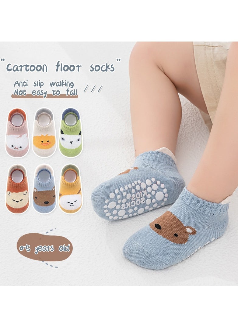 6 Pairs Baby Non Slip Socks - Cute & Funny Gender Neutral Baby Shower Gift Multicolour（Style 3） - pzsku/ZED5B5EC66B78803E23A4Z/45/_/1710481384/d39ad71b-0c2b-4ba9-8981-d1552f39b603