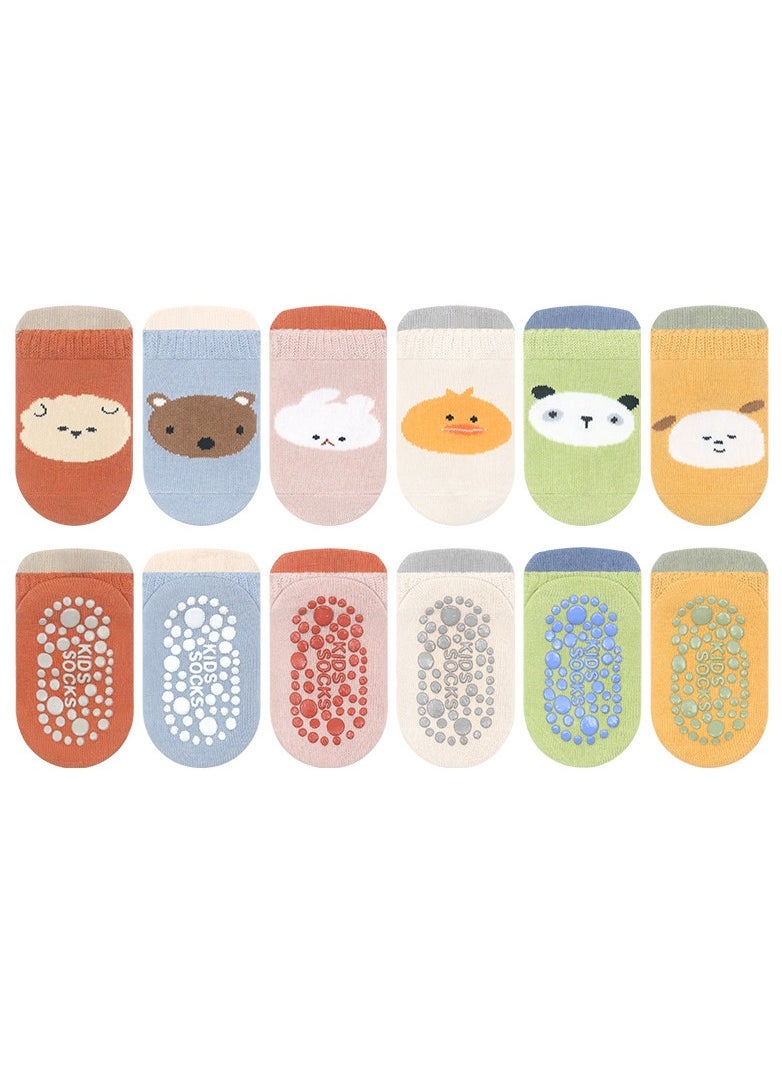 6 Pairs Baby Non Slip Socks - Cute & Funny Gender Neutral Baby Shower Gift Multicolour（Style 3） - pzsku/ZED5B5EC66B78803E23A4Z/45/_/1716876756/d7740597-048d-498c-b9d3-64a16ff3aab0