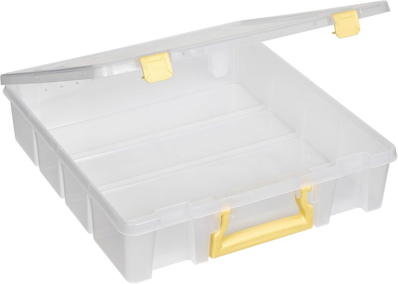 ArtBin 6955JY Super Satchel with Yellow Latches and Handle - Image 5