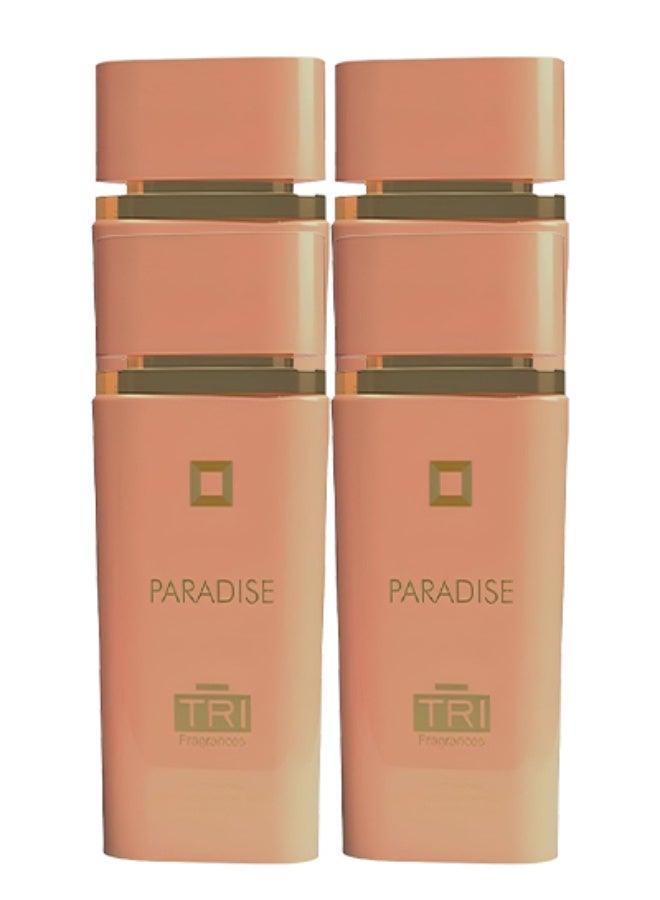 تي أر آي 4 قطع عطر بارادايس للنساء 100 مل - Image 1