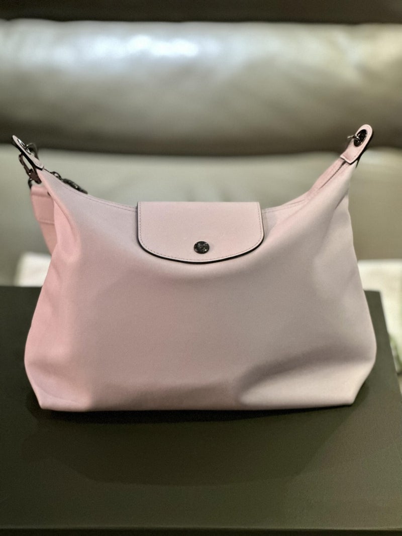 French Longchamp Hobo Underarm Bag Elephant Gray Bag Tote Crossbody Women'S Bag Single Shoulder Handbag Tote Bag - Image 5