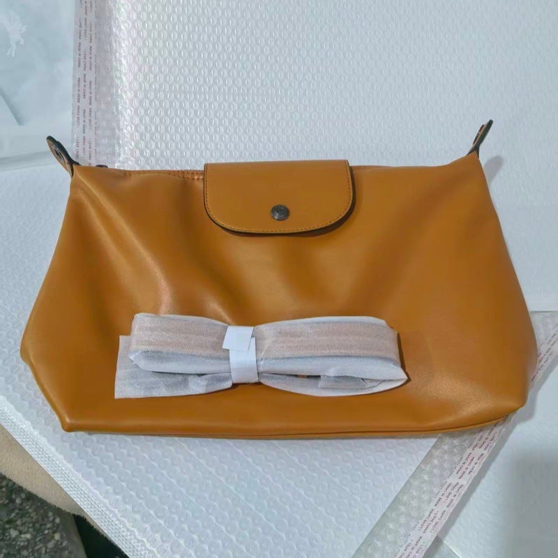 French Longchamp Hobo Underarm Bag Elephant Gray Bag Tote Crossbody Women'S Bag Single Shoulder Handbag Tote Bag - Image 1
