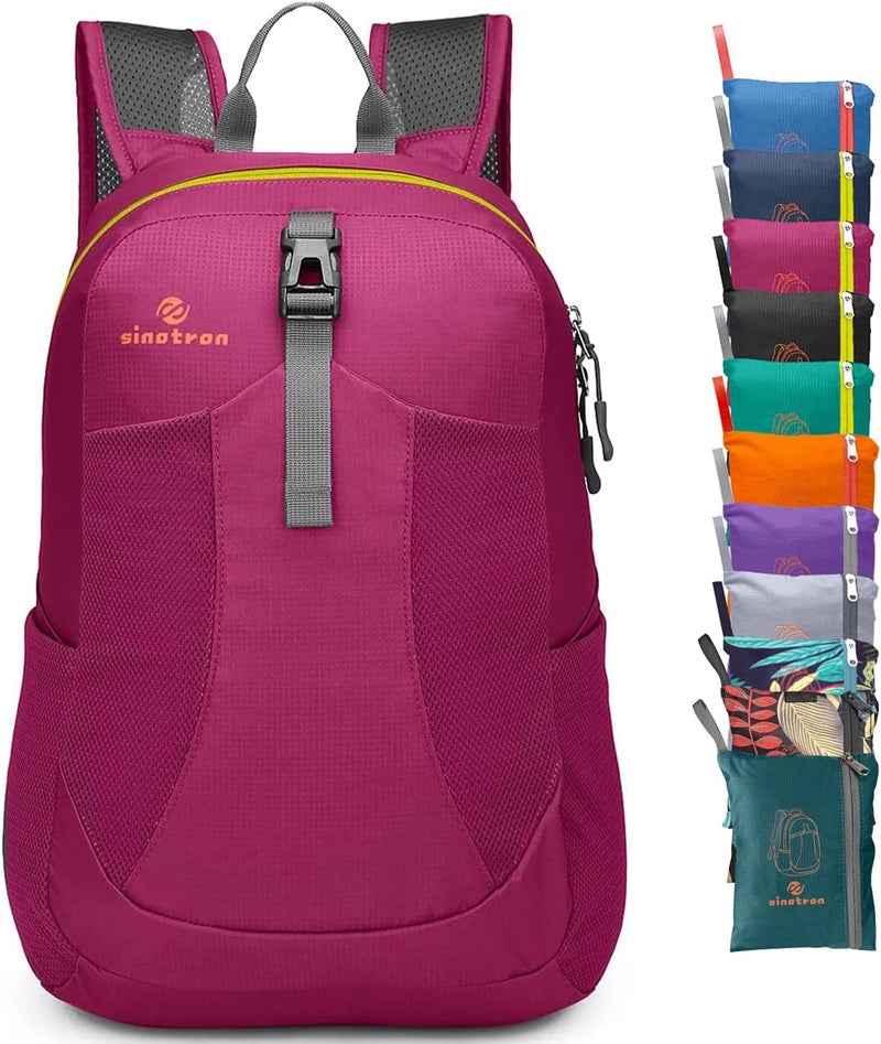 sinotron 22L Lightweight Packable Hiking Backpack, Small Hiking Backpack Day Pack for Women Men Travel Camping Vacation - Image 1