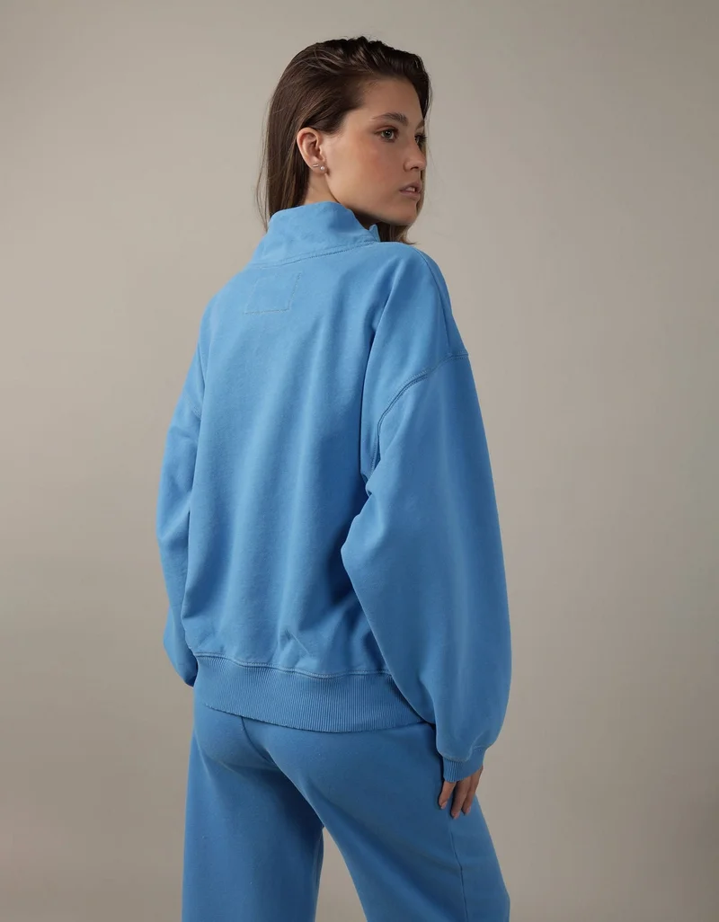 امريكان ايجل سويت شيرت بقبة مرنة مزيّنة بشعار