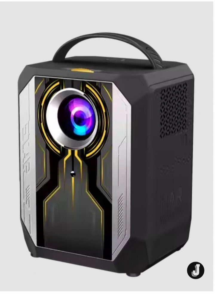 JAJEEK "Q5 Star Projector (Black) – LED Night Light & Cosmic Sky Projector for Bedroom, Living Room, and Home Theater" - Image 1