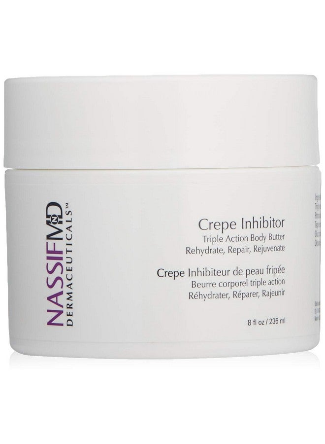 nassif md Nassifmd Crepe Inhibitor Triple Action Body Butter Repair & Rehydrate Skin For Sagging Skin Shea Butter Anti Aging Dry Skin Moisture For Body - Image 1