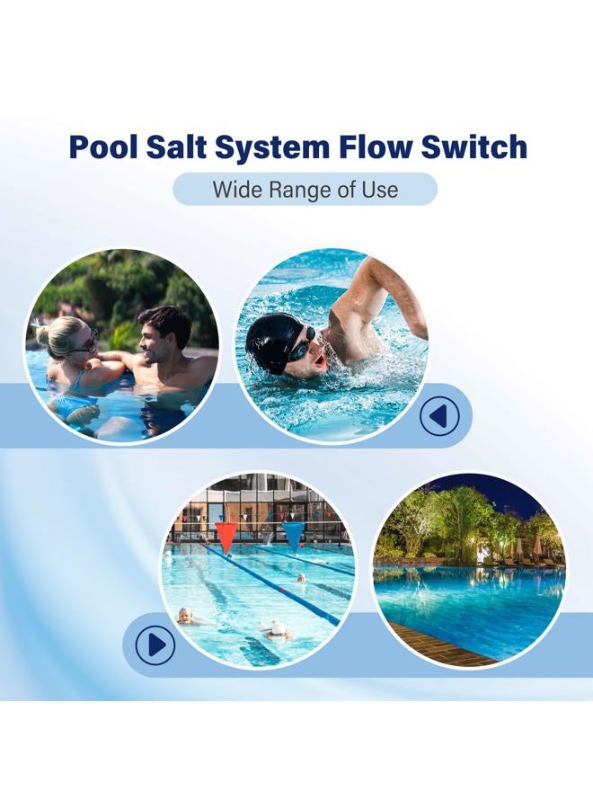 Cooouds Flow Switch Assembly GLX-FLO-RP for Hayward Goldline Aquarite Salt System, Pool Flow Sensor Suitable for Hayward Salt Cell and Chlorine Generator, with 15-Foot Cable Flow Switch - Image 3
