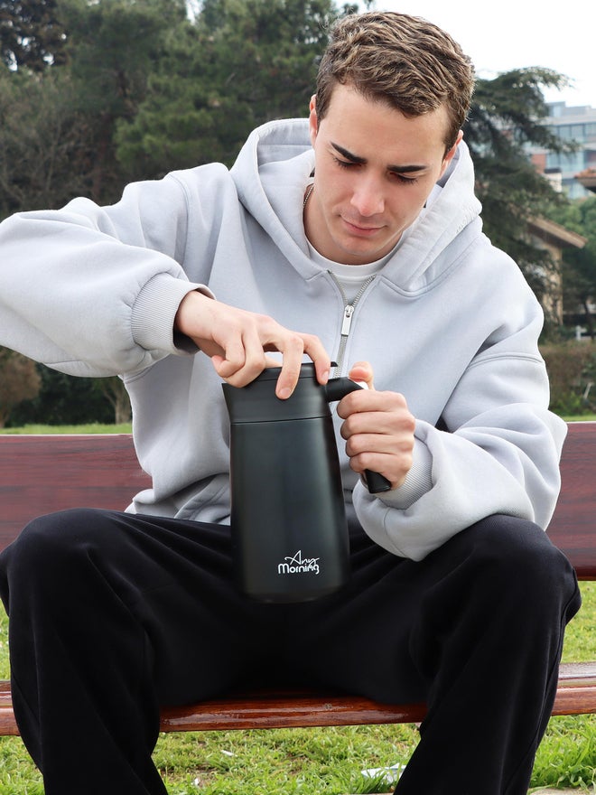 Any Morning Stainless Steel Thermal Carafe Black SI232250 - Image 1