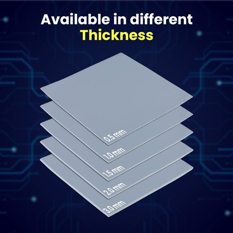 Gelid Solutions GP-Extreme 12W-Thermal Pad 120x120 Excellent Heat Conduction, Ideal Gap Filler. Easy Installation (120x120x2.0) - Image 4