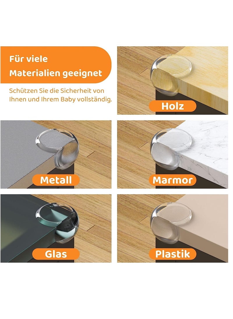 Gonice Corner Protectors and Edge Protectors for Child Safety, Table and Furniture Corners, Bumper Protection for Baby and Children（10PCS）  - Image 3