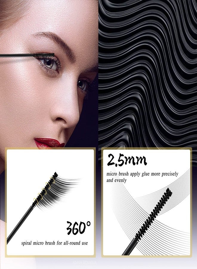 QUEWEL Lash Bond Black Cluster Eyelash Glue for DIY Eyelash Extensions, Waterproof Long Wear Mascara - Image 3