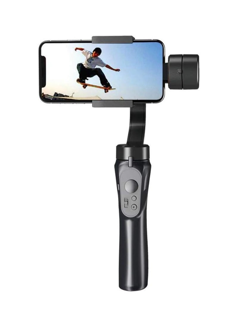 Raxoom Handheld Gimbal Stabilizer 3-Axis Smart Anti-shake Handheld Gimbal Mobile Phone Video Vlog Stabilizer Black  - Image 4