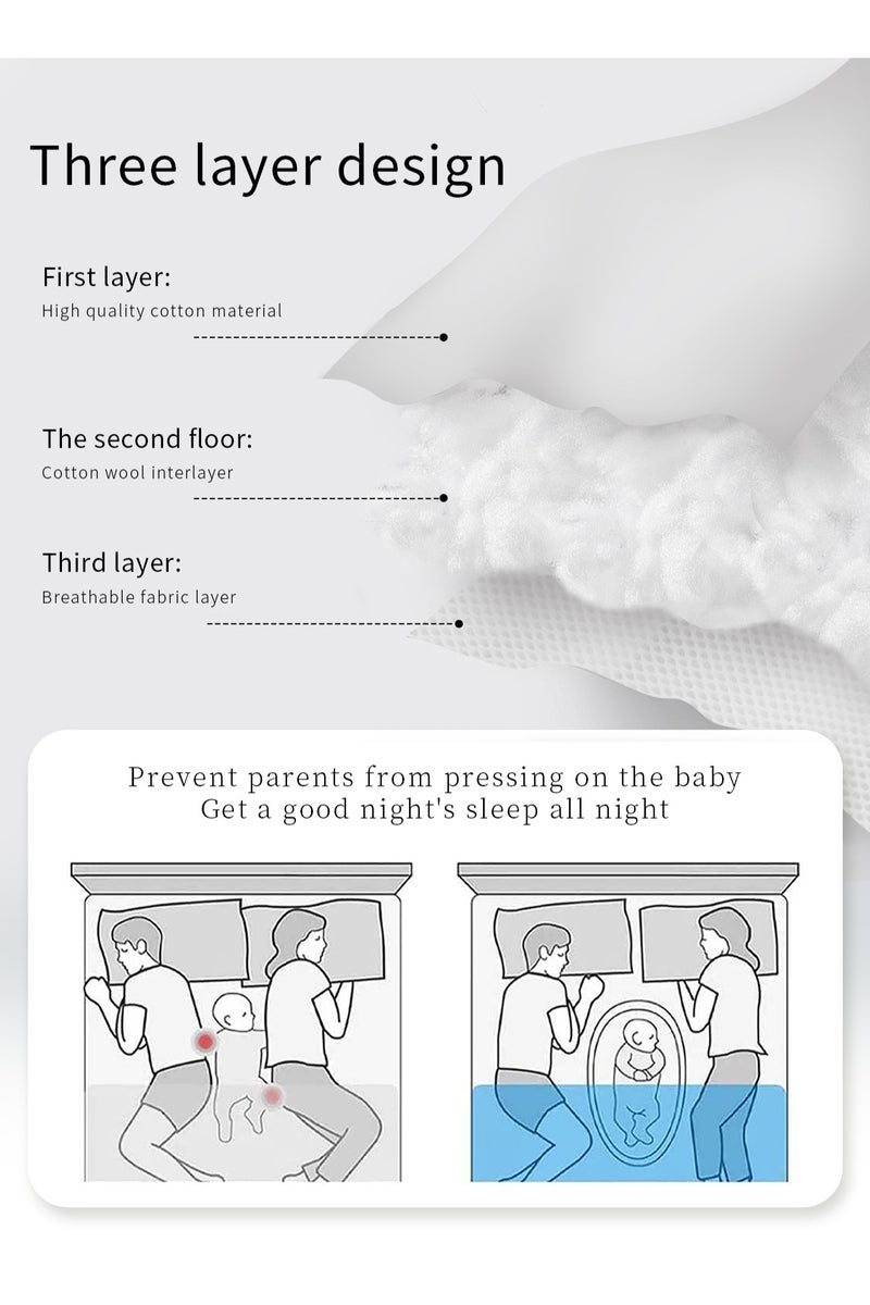 ZAYVA Baby Recliner for Newborns - Crib Bed for Co-Sleeping - Comfortable Recliner Cushion and Snuggle Nest - Baby Boys & Girls (0-12 months) - Image 3