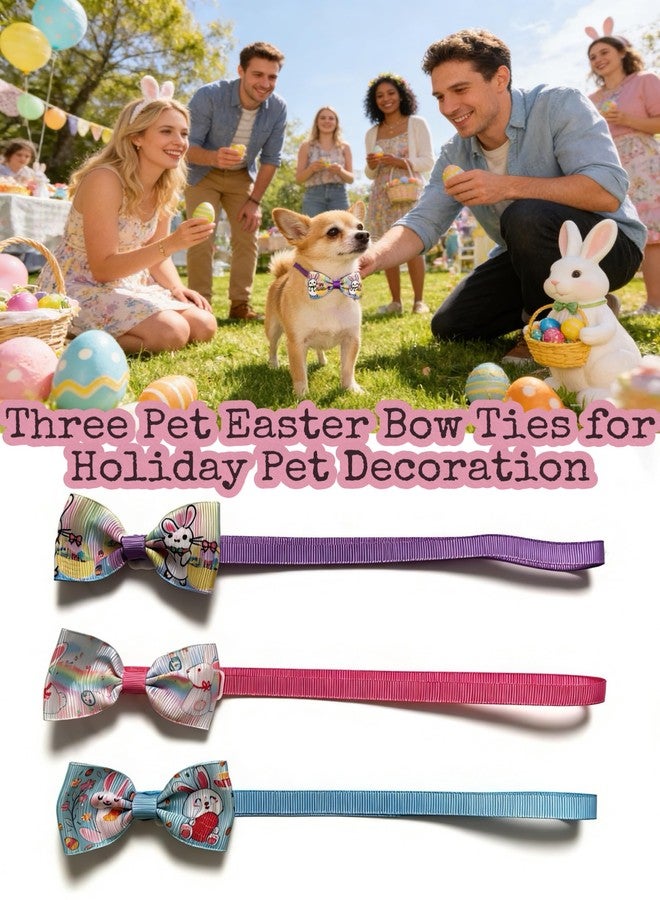 RZWWBAKING Ultimate All-in-One 25-Pack Dog Bow Ties with Adjustable Collars (8.6"-16") for Small Medium Dogs & Cats Halloween, Christmas, Valentine’s, Easter, 4th of July, Thanksgiving | #1 Gift for Pet Lovers - Image 4