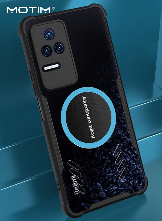 Motim Magnetic Case for Redmi K50/K50 Pro, Heat Dissipation Phone Case, TPU Bumper Aluminum Alloy Cooling Cover, Hybrid Transparent PC Back - Image 5