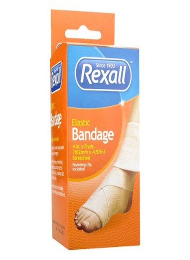 Rexall Elastic Bandage - 4" X 5 Yds (Stretched