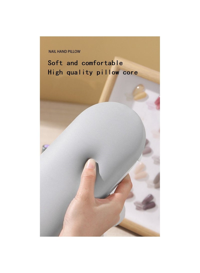 Nail Hand Pillow U Shape Cushion Pillow Nail Tool Removable Manicure Tools - Image 2