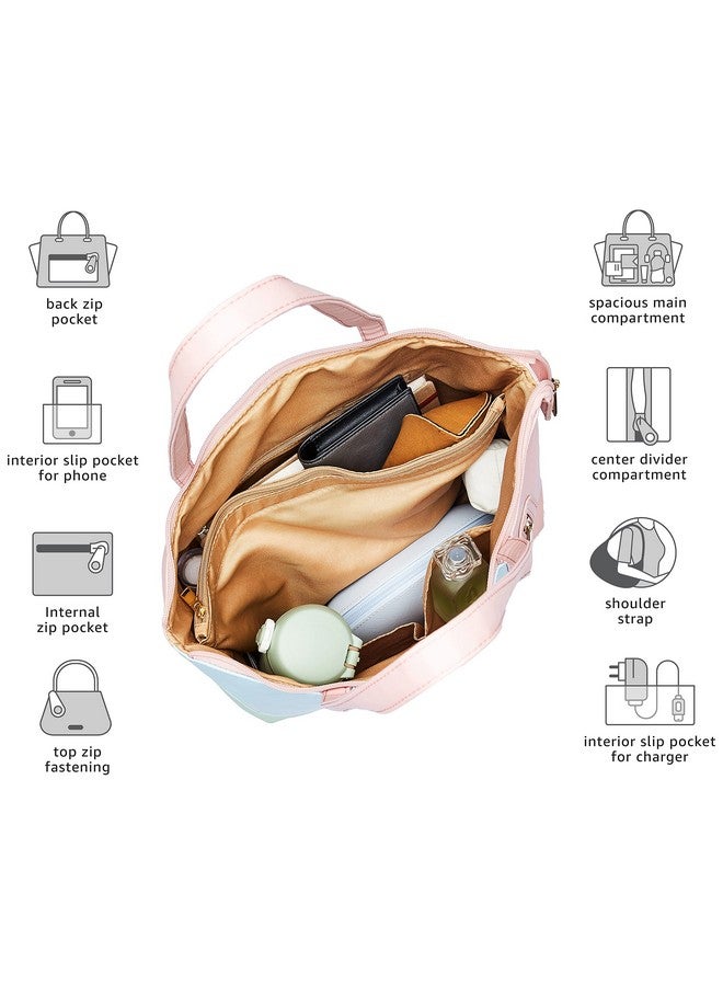 Caprese Women's Tote Bag (Soft Pink) - Image 2