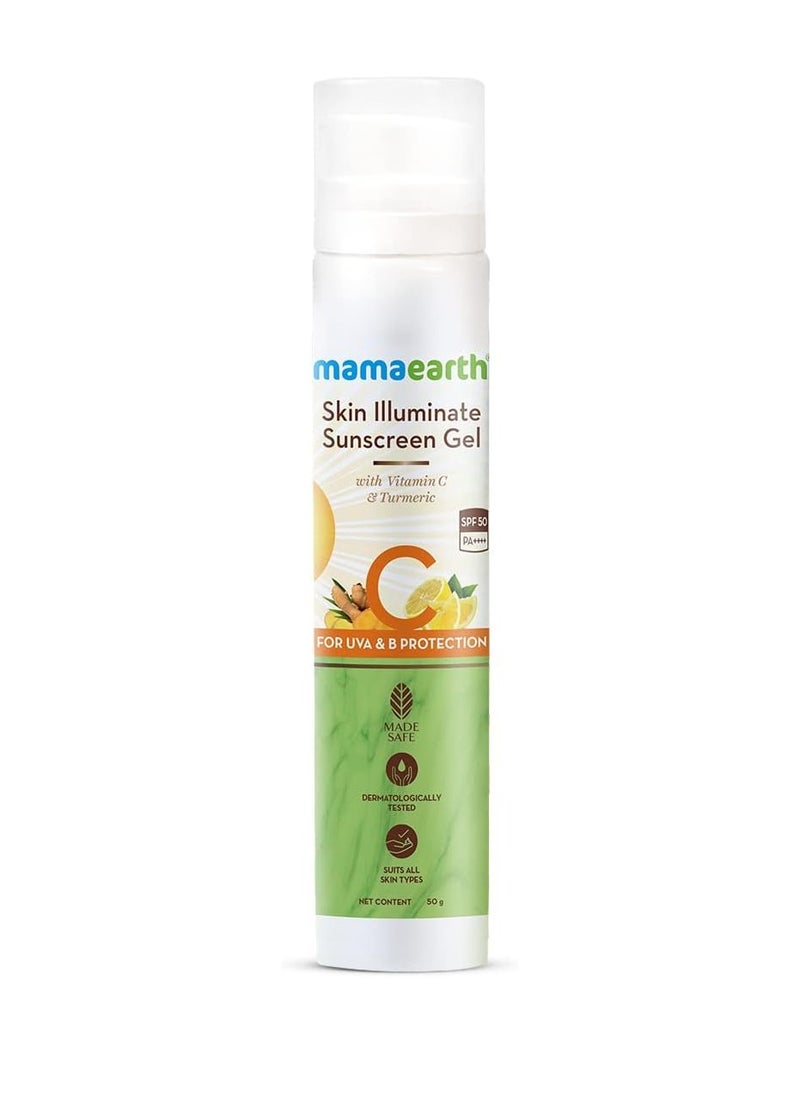 Mamaearth - Mamaearth Skin Illuminate Sunscreen Gel 50 g - Image 1