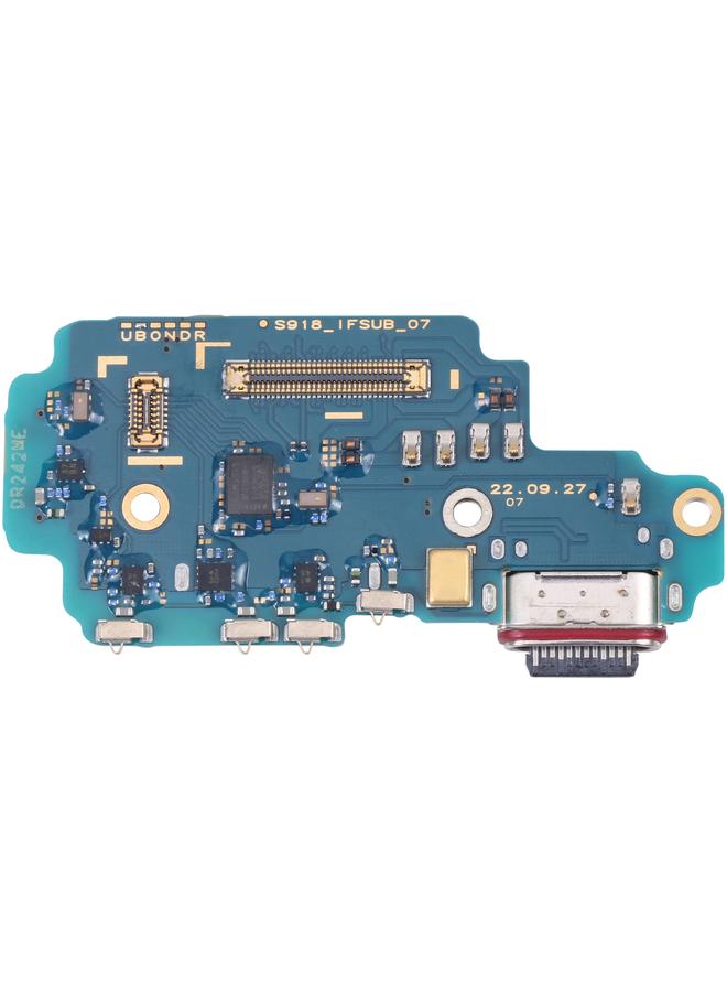 إيروريكس لوحة منفذ الشحن الأصلية لهاتف Samsung Galaxy S23 Ultra 5G SM-S918U إصدار الولايات المتحدة - Image 1