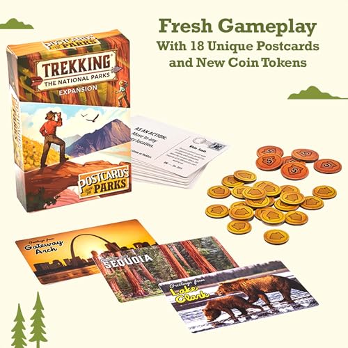 Underdog Games بطاقات بريدية من الحدائق الوطنية - توسعة Trekking The National Parks - Image 5