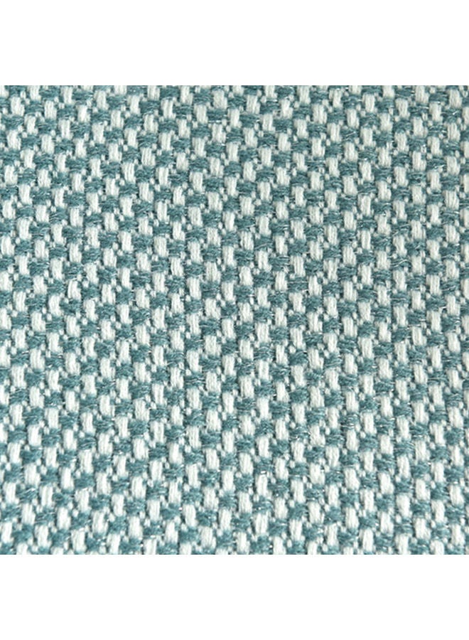 NIBEMINENT Knitted Throw Blanket Polyester Blue 130x200centimeter - Image 4