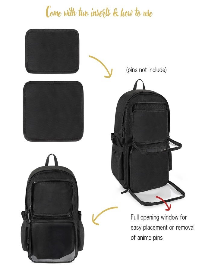 STEAMEDBUN Ita Bag Backpack with insert Pin Display Backpack for School Anime Cosplay - Image 2