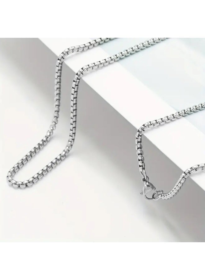 Generic - 925 Sterling Silver Necklace Men Women Necklace - Image 1