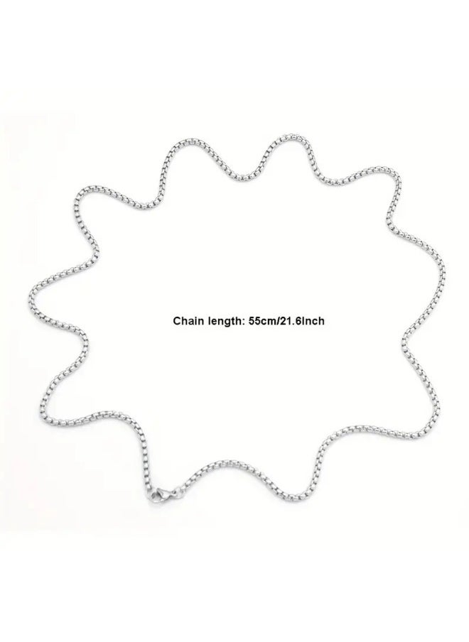 Generic - 925 Sterling Silver Necklace Men Women Necklace - Image 1