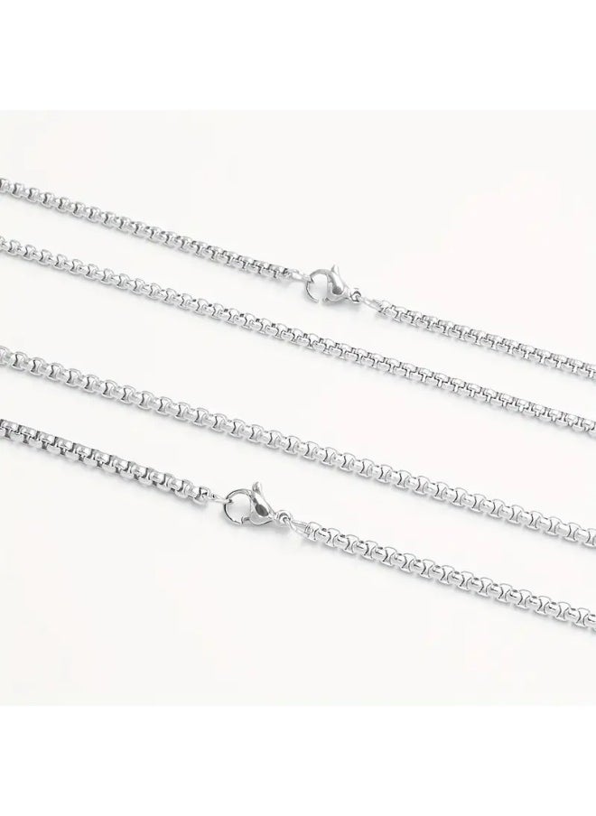 Generic - 925 Sterling Silver Necklace Men Women Necklace - Image 1