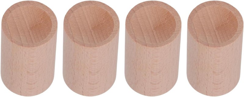 GLOGLOW 15pcs Beech Wood Diffusers Reeds Sticks Cylindrical Shape Small Compact Portable with Clear Texture for Home Office Car Wardrobe - Image 5