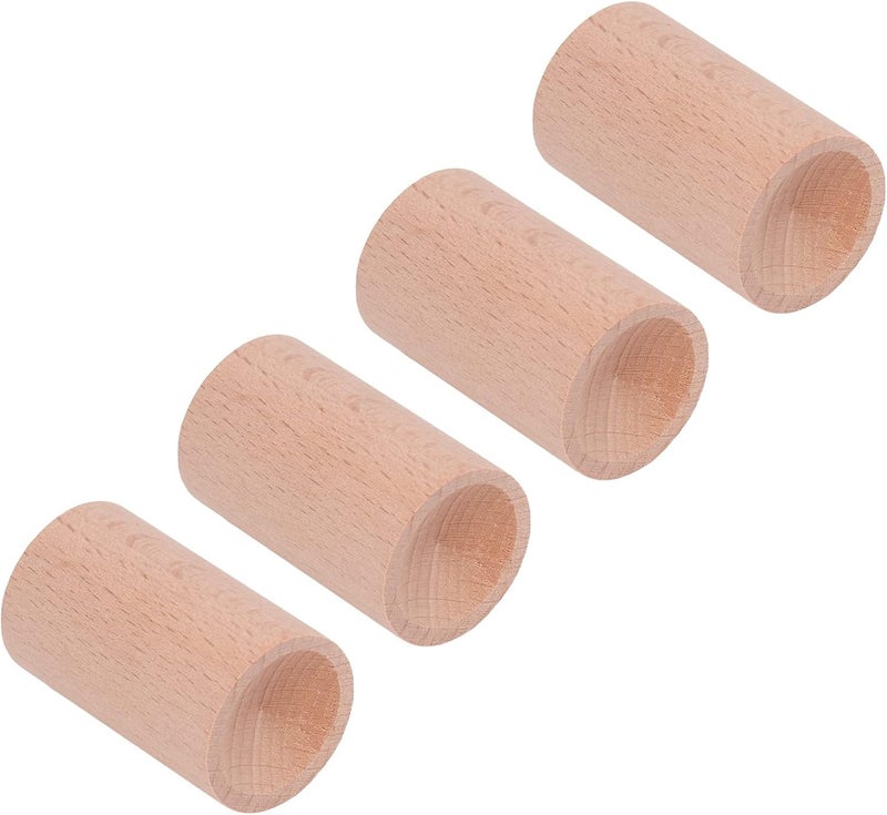 GLOGLOW 15pcs Beech Wood Diffusers Reeds Sticks Cylindrical Shape Small Compact Portable with Clear Texture for Home Office Car Wardrobe - Image 2
