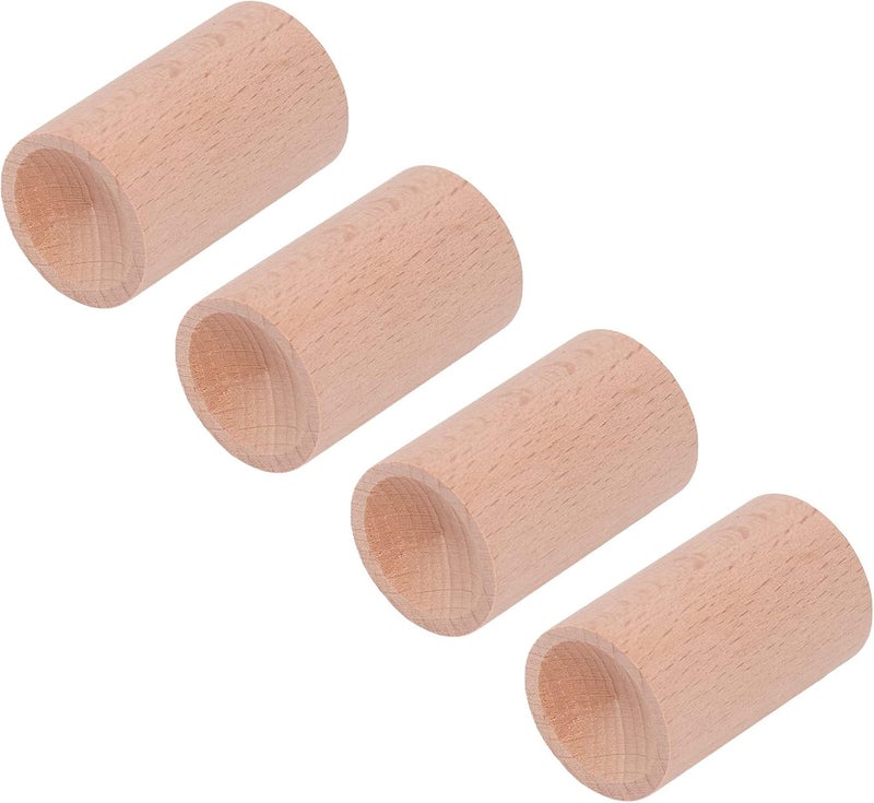 GLOGLOW 15pcs Beech Wood Diffusers Reeds Sticks Cylindrical Shape Small Compact Portable with Clear Texture for Home Office Car Wardrobe - Image 3