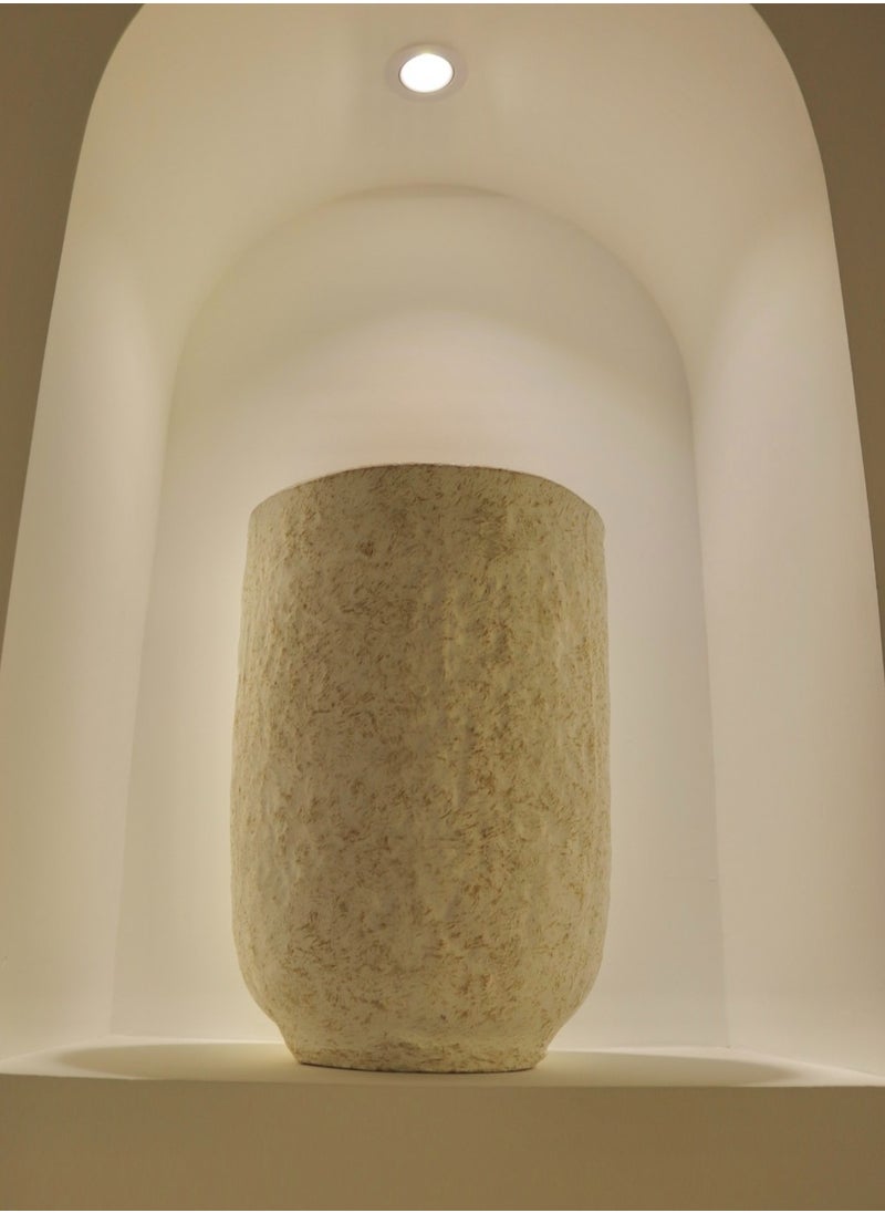 Schondor Furniture Vase | White | Flower Pot | 26x48cm | Home Decor | Accessories  - Image 4
