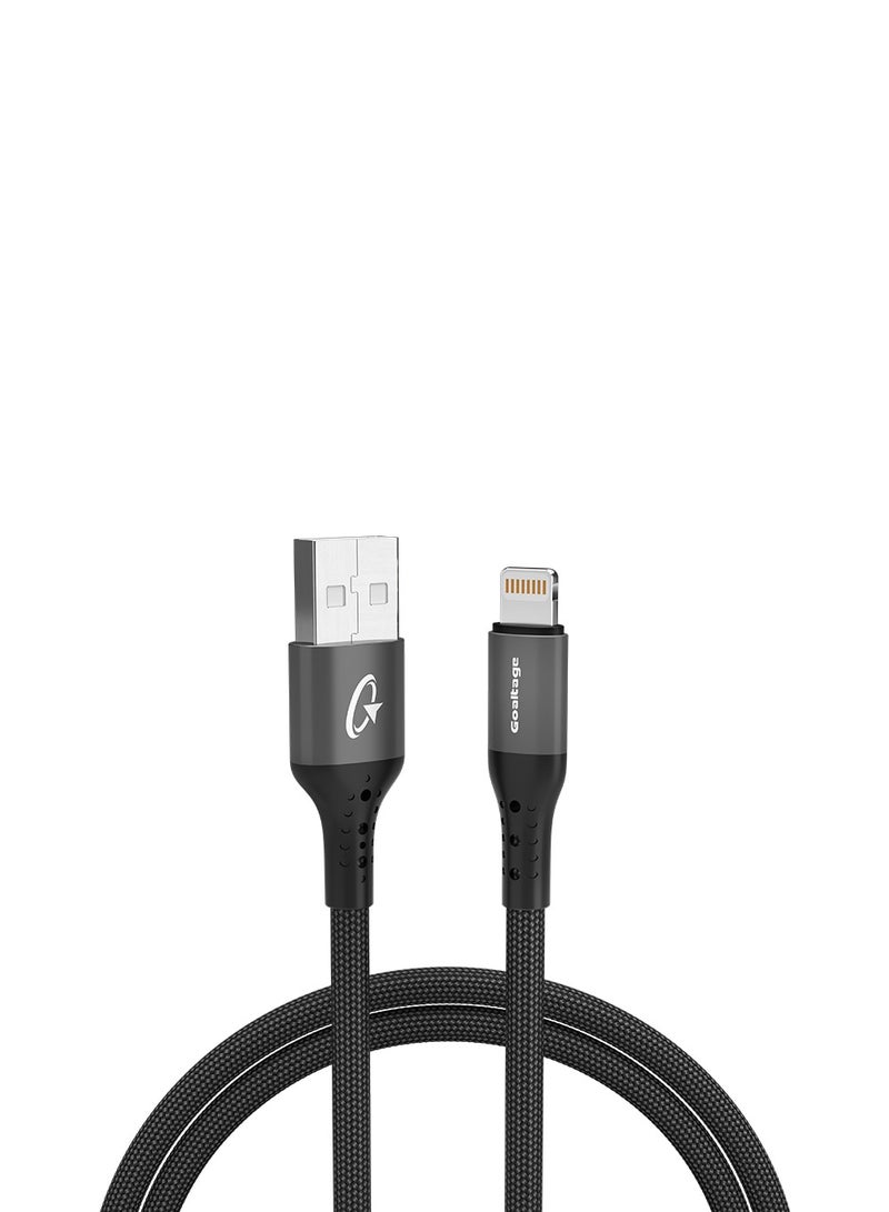 جولتيج كابل شحن CA02 من USB-A إلى Lightning مع عمر انحناء يتجاوز 30 ألف ودعم نقل البيانات - Image 1