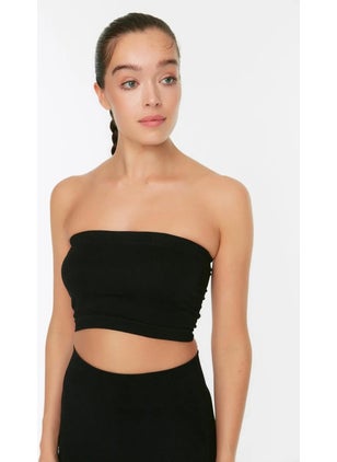 Tena Women's Black Washed Strapless  - Image 4