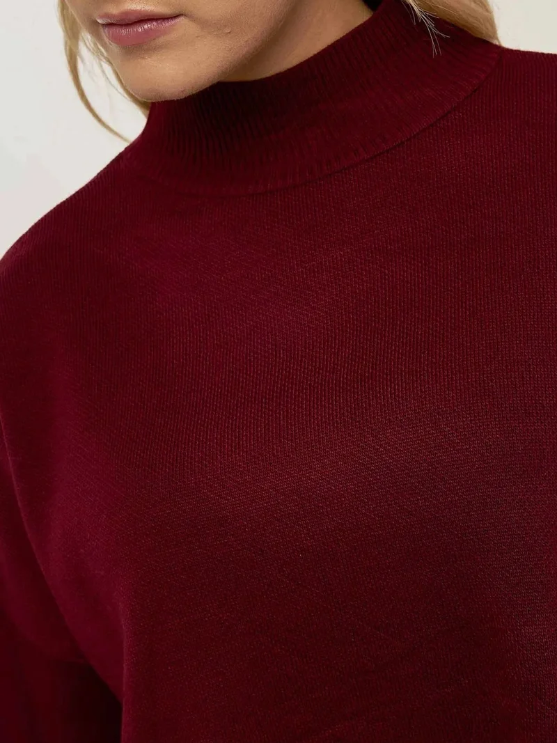 HICCUP Turtleneck Crop Sweater