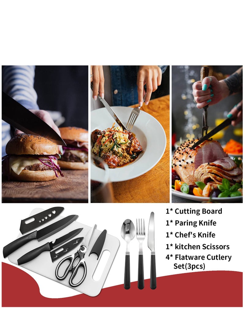 Arabest Portable Camping Kitchen Utensil Set-27 Piece Cookware Kit, Stainless Steel Outdoor Cooking and Grilling Utensil Organizer Travel Set Perfect for Travel, Picnics, RVs, Camping, BBQs, Parties and More  - Image 4