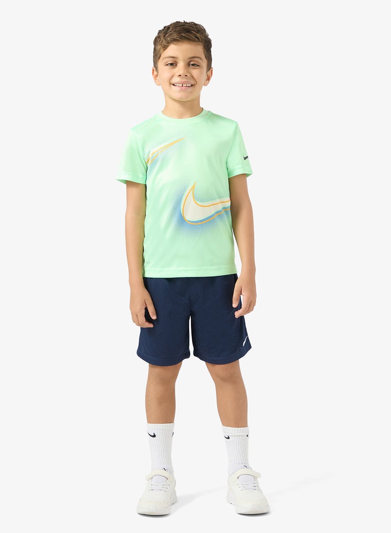 نايكي شورت أطفال دراي-فيت شبكي متعدد الاستخدامات - Image 4